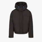 Pequs Chest Logo Jacke Black