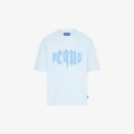 Pequs Mythic Logo T Shirt Sky Blue 2.webp