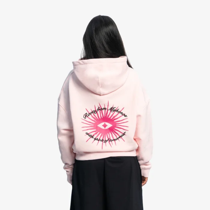 Pequs Paradise Beach Club Graphic Cropped Hoodie 4.webp